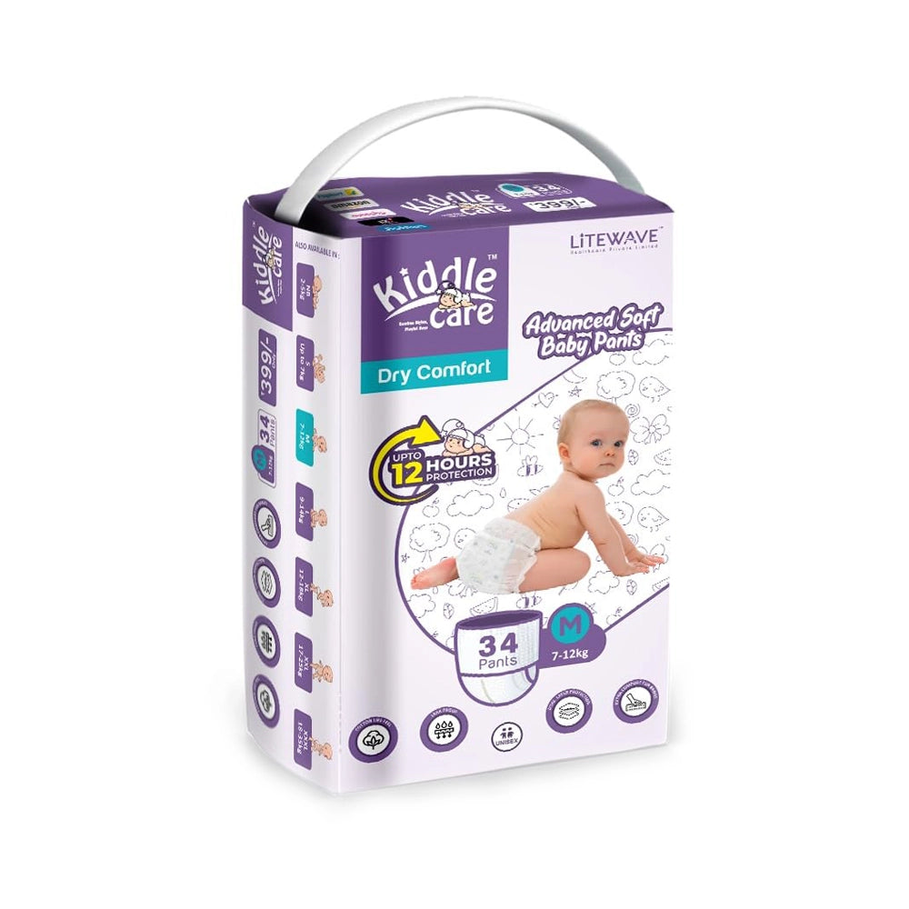 Baby Pants Diaper, Medium (M) Size-1